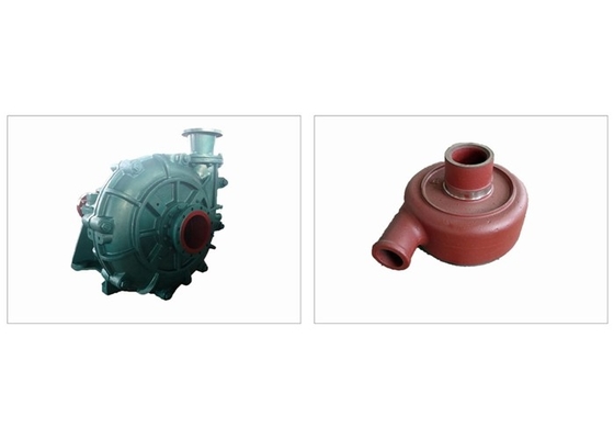 OEM ODM 소용돌이꼴이 라이너 HRC 56-63  HH 펌프 습윤부 용이한 설치